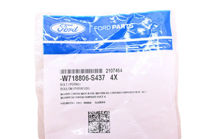 New OEM Ford W718806-S437, 2107464 Bolts Qty 4 NOS