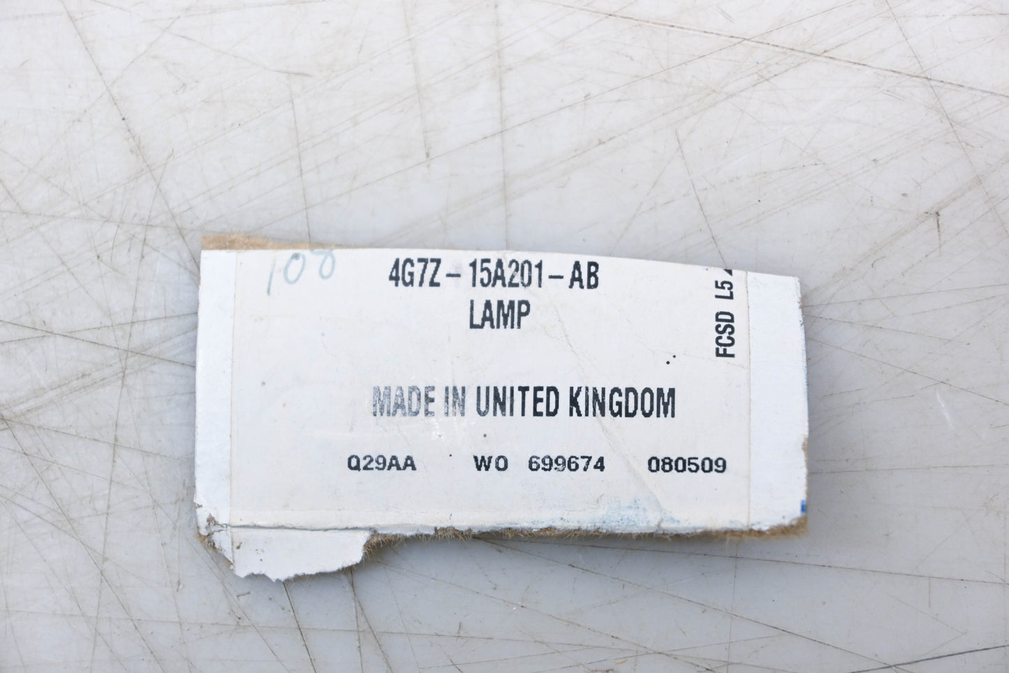 New OEM Ford 4G7Z-15A201-AB Parking Lamp Assembly NOS