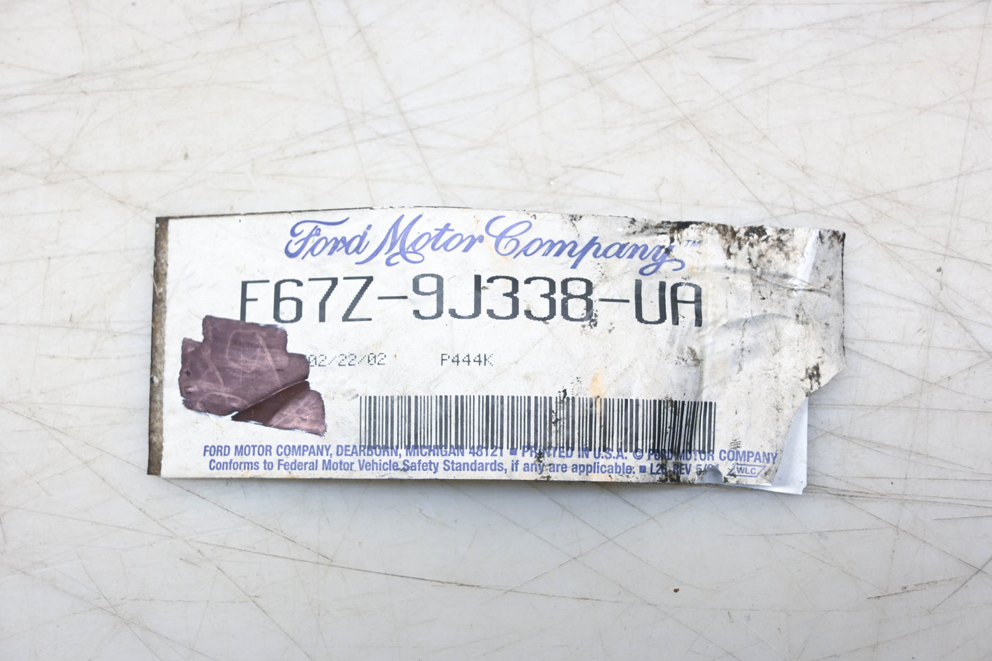 New OEM Ford F67Z-9J338-UA Tube Assembly NOS