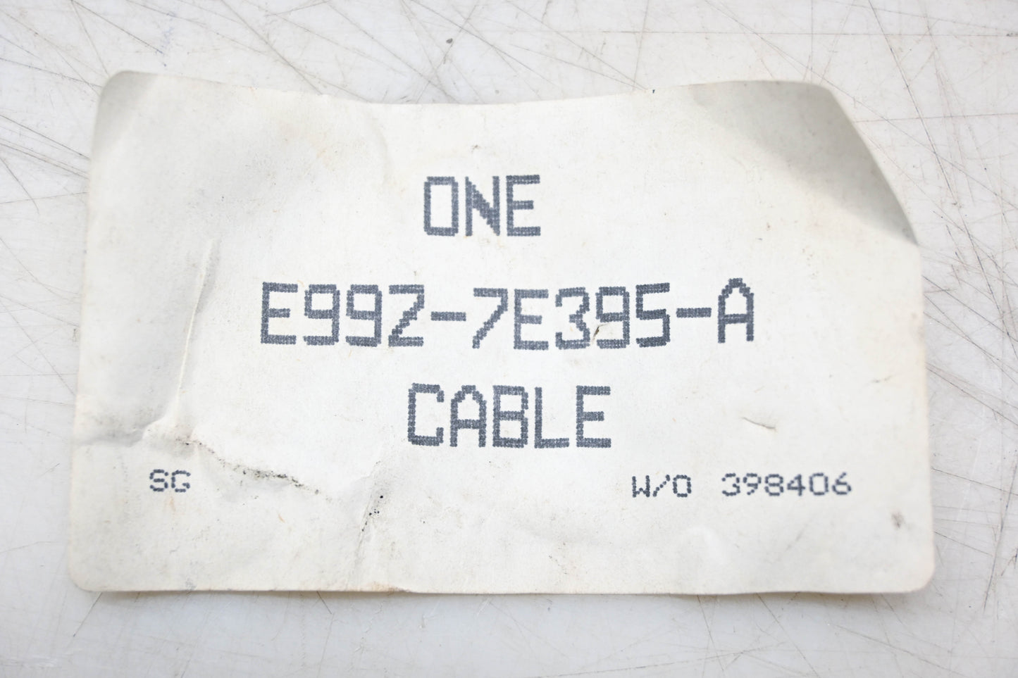 New OEM Ford E99Z-7E395-A Shift Control Cable Assembly NOS