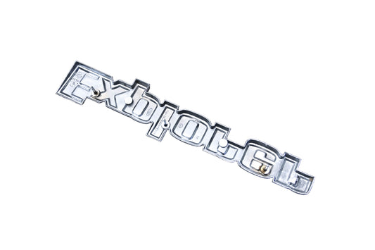 New OEM Ford D3TZ-9925622-D Explorer Bedside Nameplate NOS