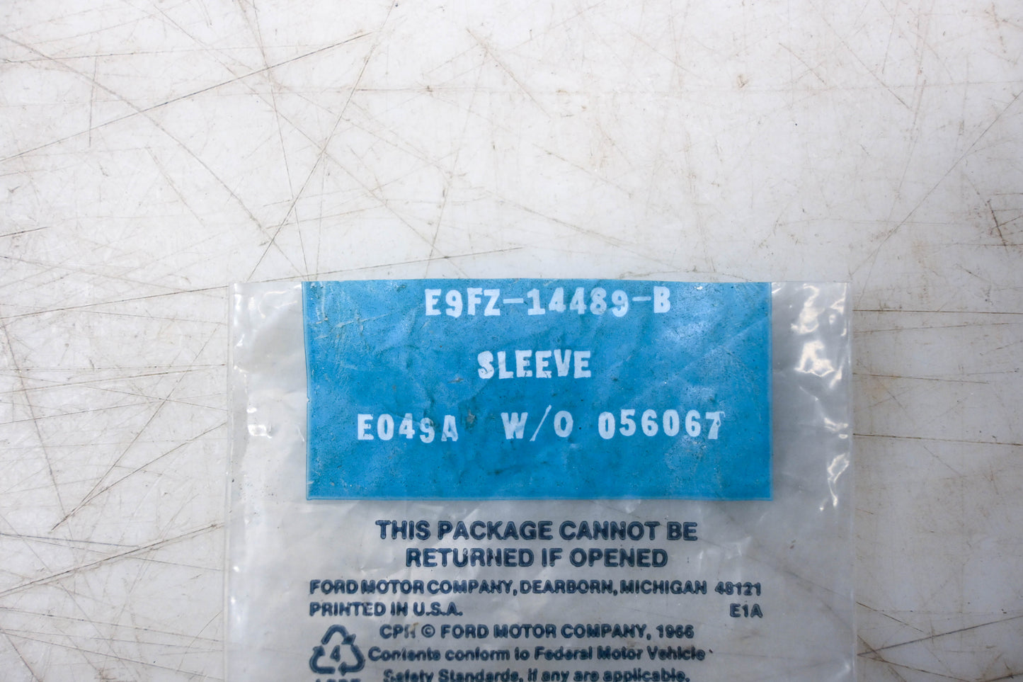 New OEM Ford E9FZ-14489-B Wiring Harness Connector Sleeve NOS