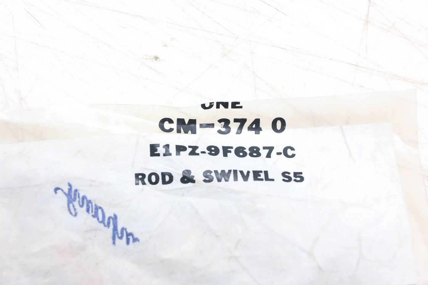 New OEM Motorcraft CM-374 0, E1PZ-9F687-C Rod & Swivel Assembly NOS
