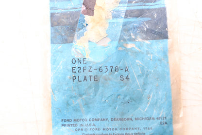 New OEM Ford E2FZ-6378-A Crankshaft Pulley Retaining Plate NOS