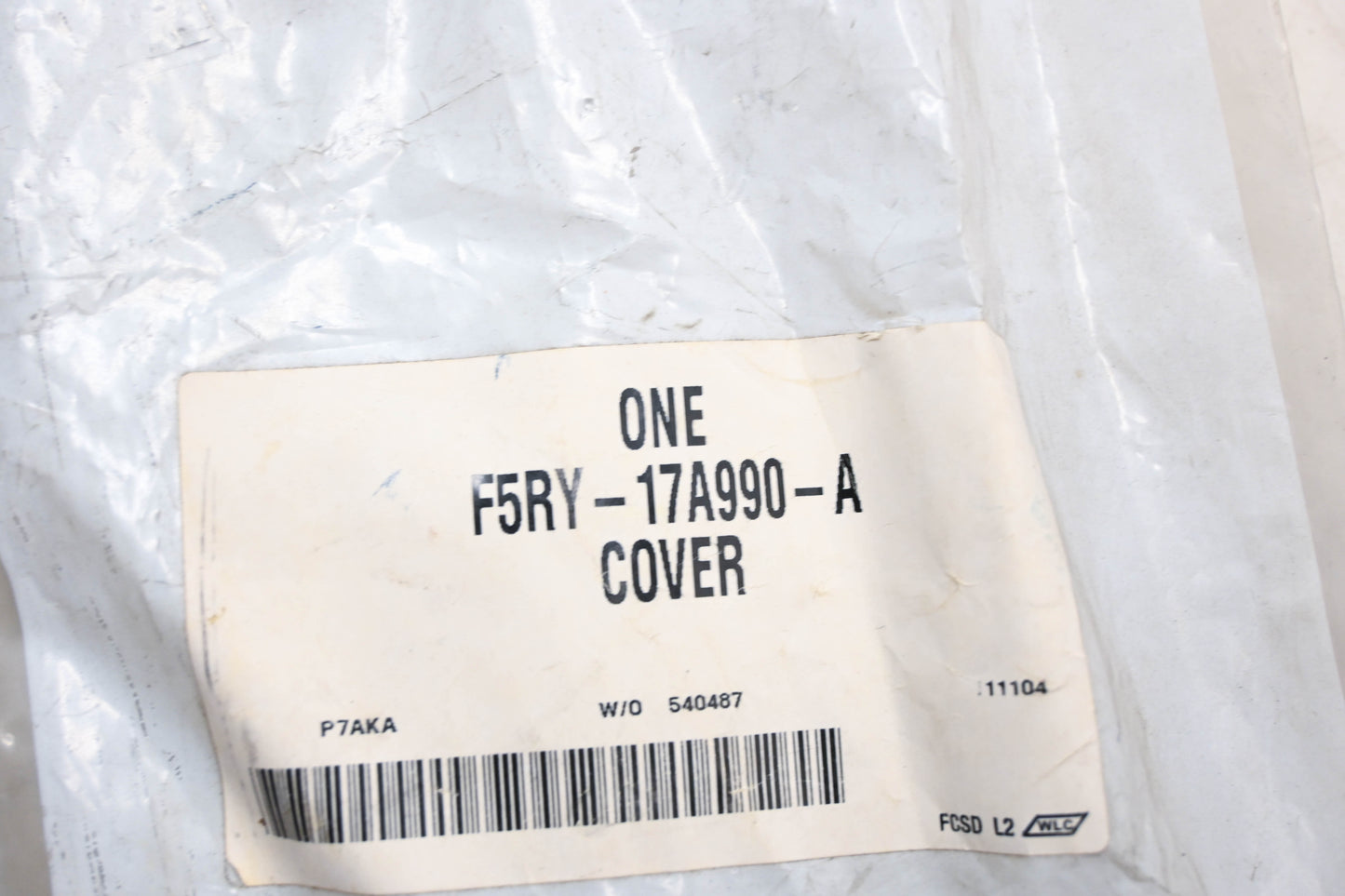 New OEM Ford F5RY-17A990-A Left Side Black Cover NOS
