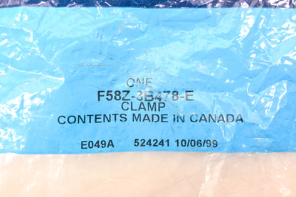 New OEM Ford F58Z-3B478-E Clamp NOS