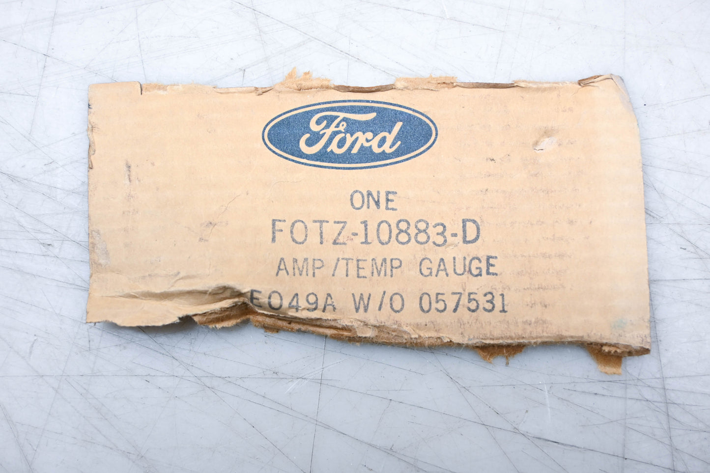 New OEM Ford FOTZ-10883-D Temperature & Charging Gauge NOS