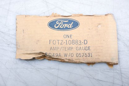 New OEM Ford FOTZ-10883-D Temperature & Charging Gauge NOS