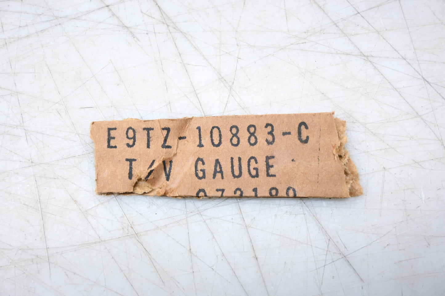 New OEM Ford E9TZ-10883-C Water Temperature Gauge Assembly NOS