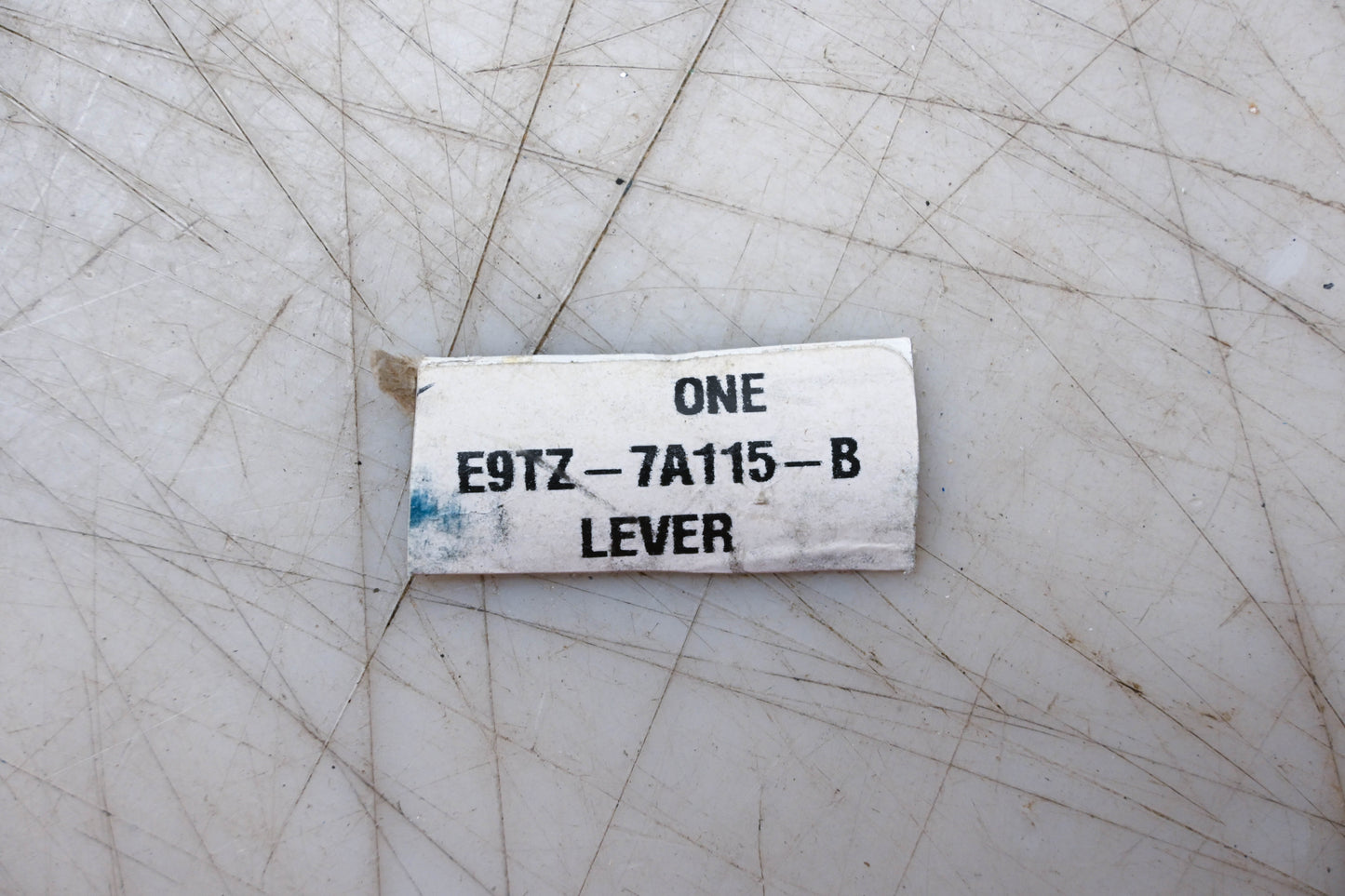 New OEM Ford E9TZ-7A115-B Manual Valve Detent Inner Lever NOS