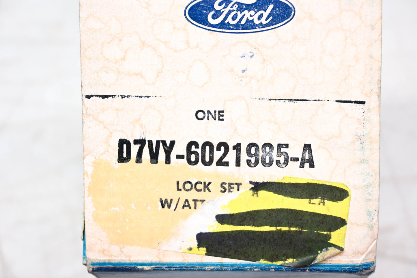 New OEM Ford D7VY-6021985-A Lock Assembly Kit NOS