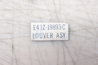 New OEM Ford E43Z-19893-C AC Dash Vent NOS