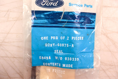 New OEM Ford D2RY-6C075-A Timing Cover Seals Qty 2 NOS