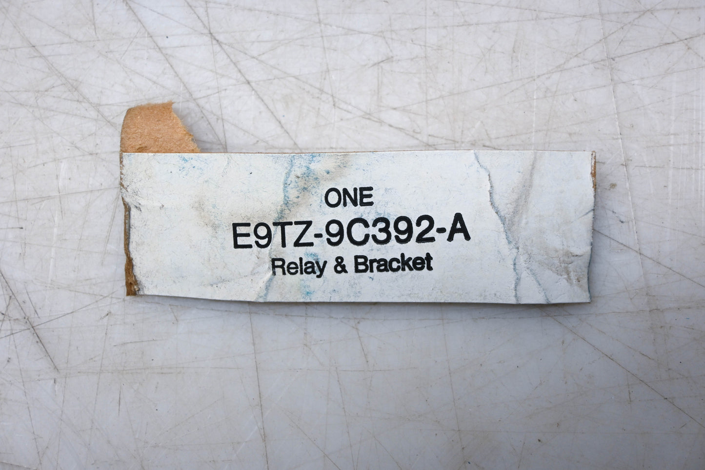 New OEM Ford E9TZ-9C392-A Relay Bracket Assembly NOS