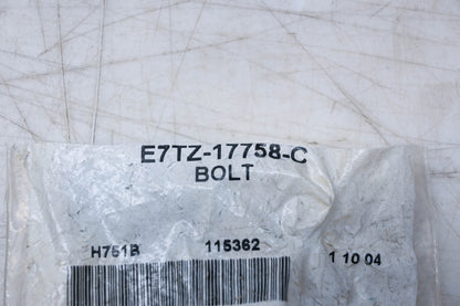 New OEM Ford E7TZ-17758-C Bumper Bolt NOS