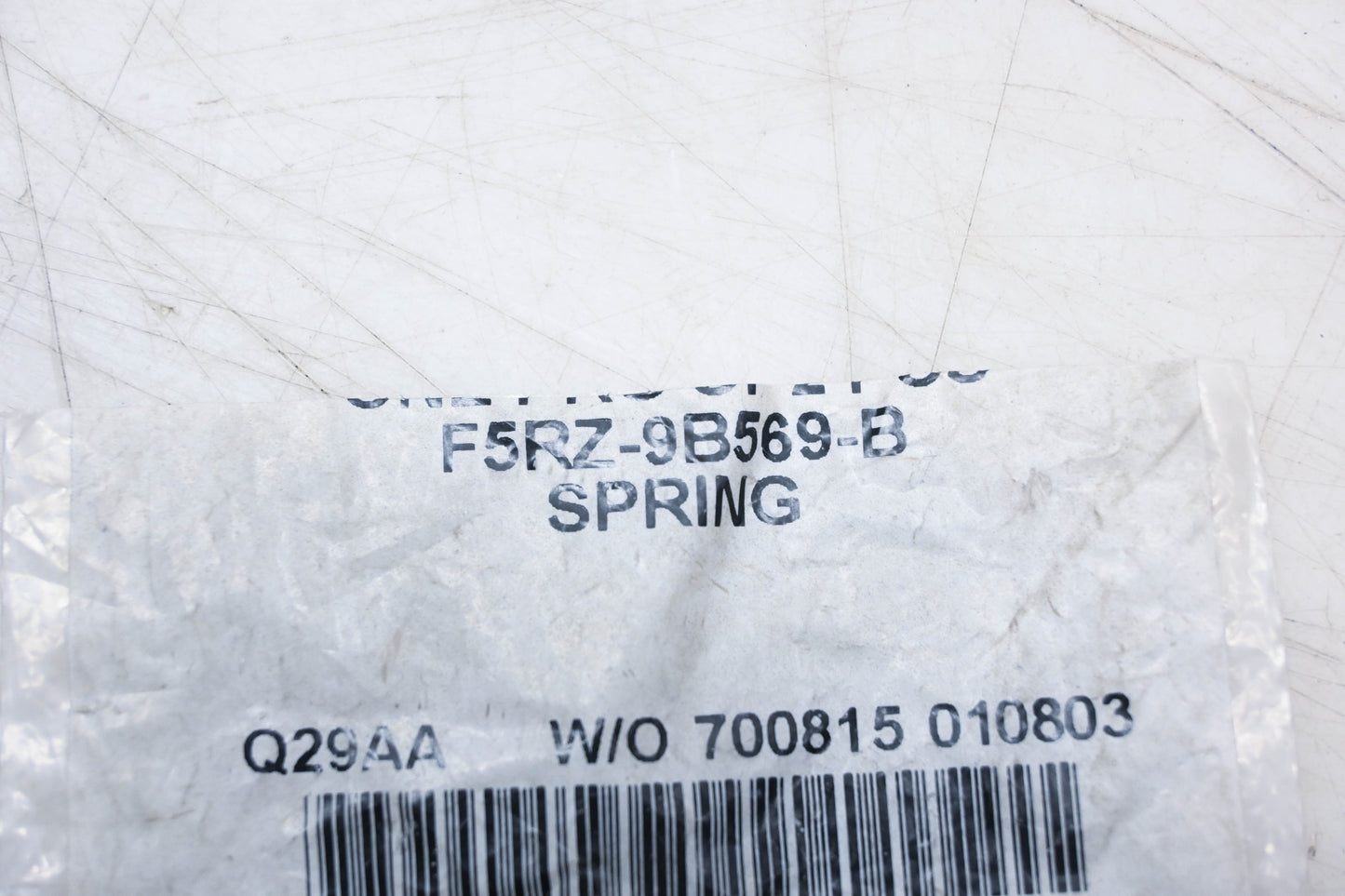 New OEM Ford F5RZ-9B569-B Retracting Spring NOS