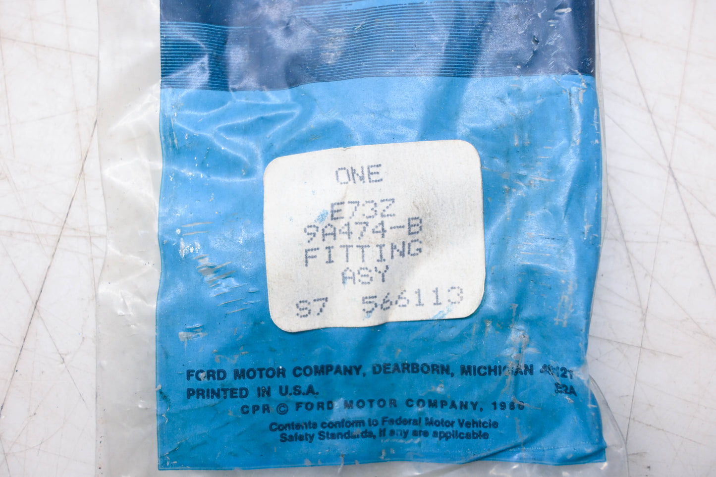 New OEM Ford E73Z-9A474-B Intake Manifold Vacuum Outlet Fitting NOS