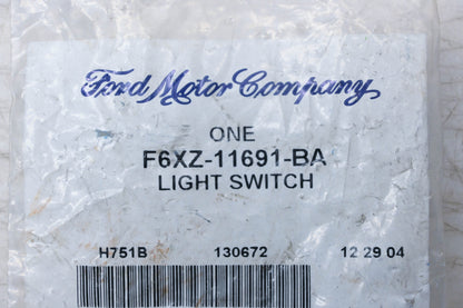 New OEM Ford F6XZ-11691-BA Interior Light Dimmer Switch Assembly NOS