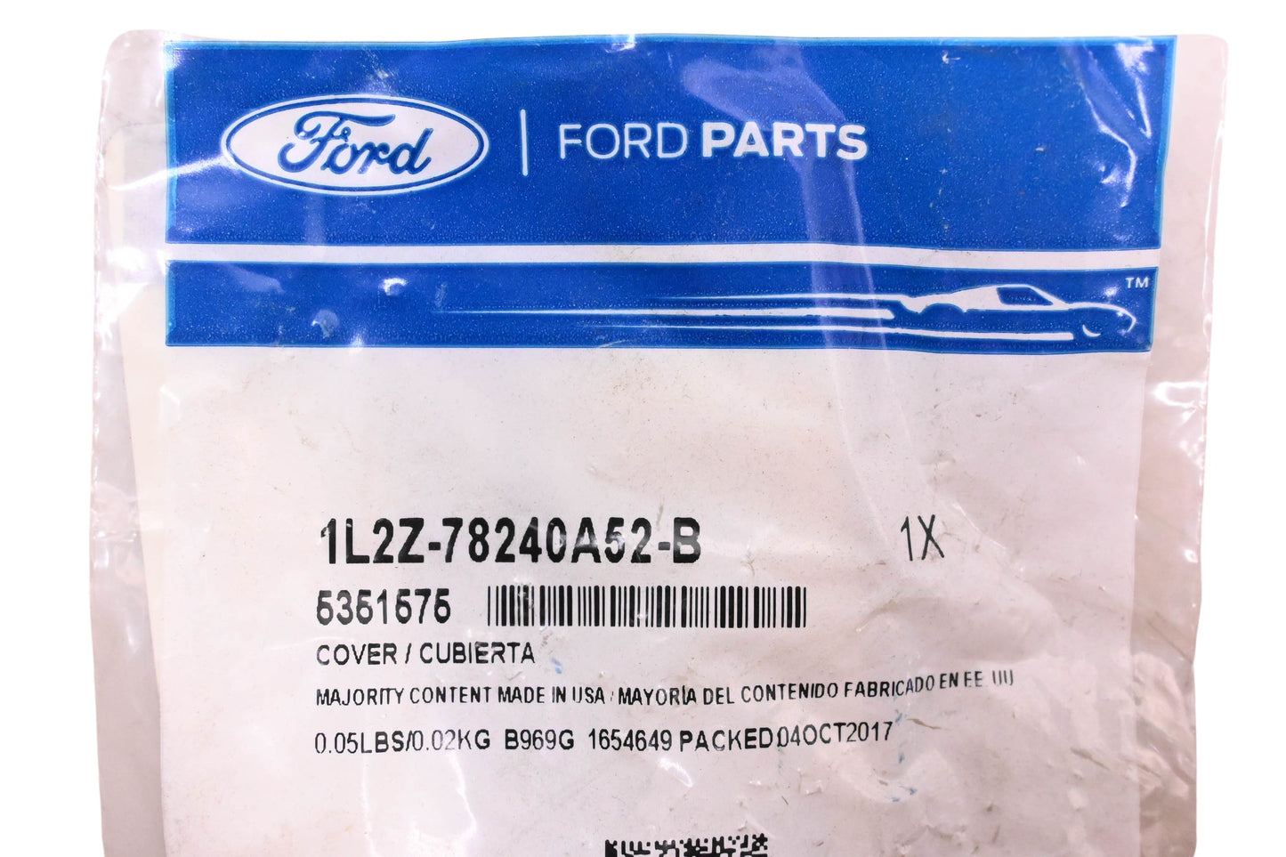 New OEM Ford 1L2Z-78240A52-B, 5351575 Lift Gate Cover NOS