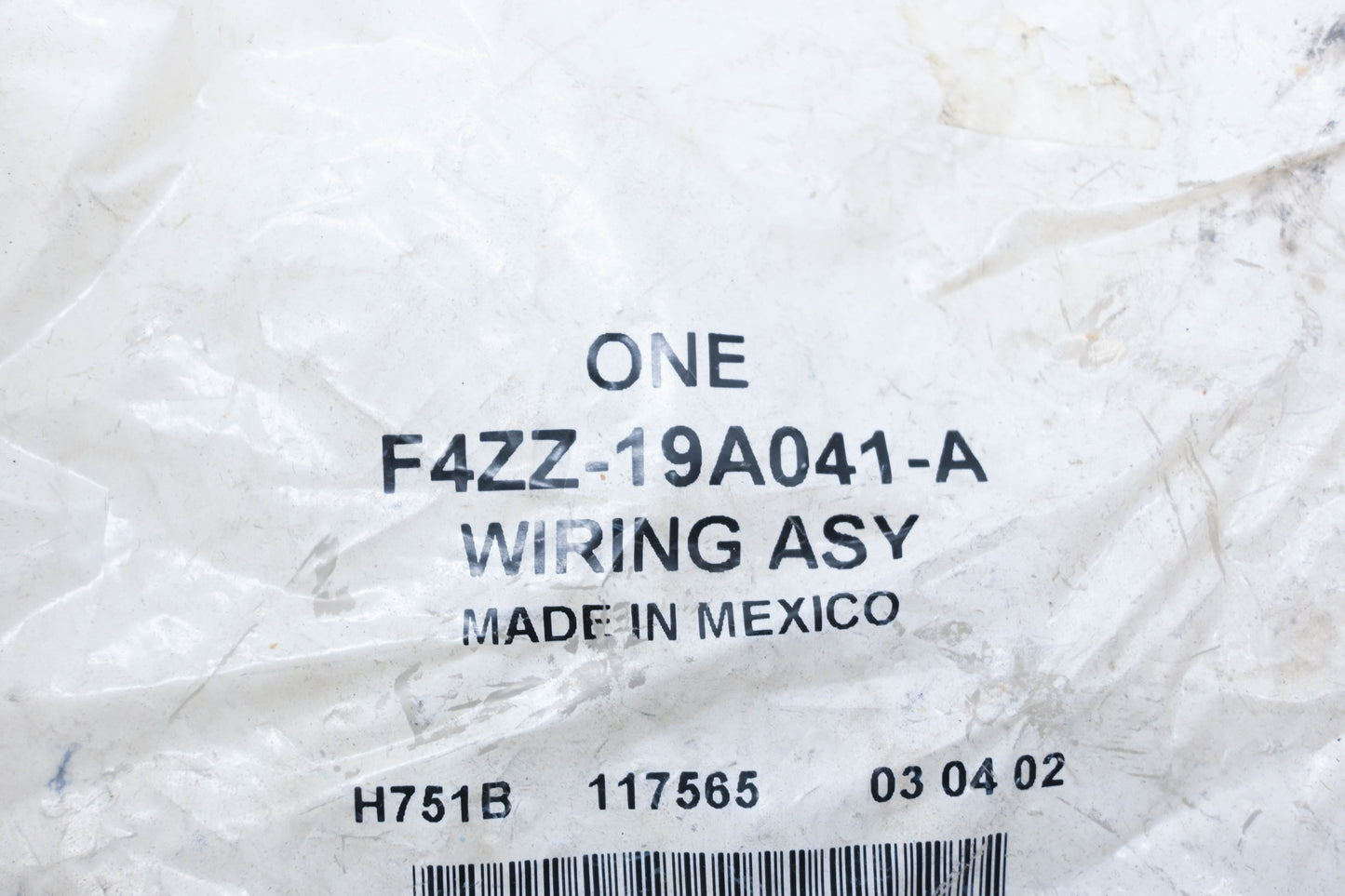 New OEM Ford F4ZZ-19A041-A Speaker Wire Assembly NOS
