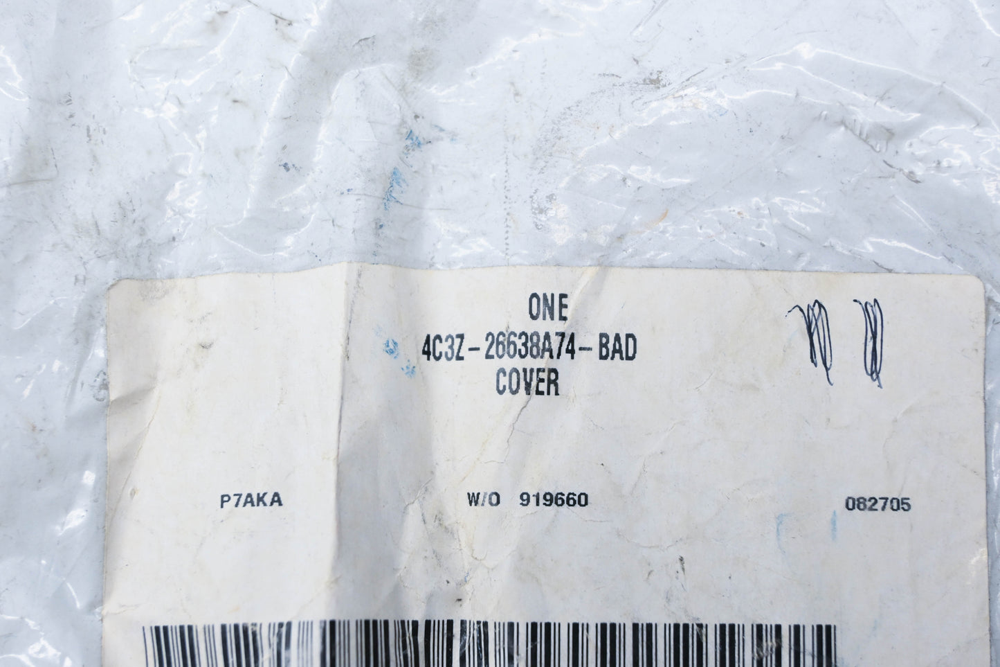 New OEM Ford 4C3Z-26638A74-BAD Seat Back Latch Cover NOS