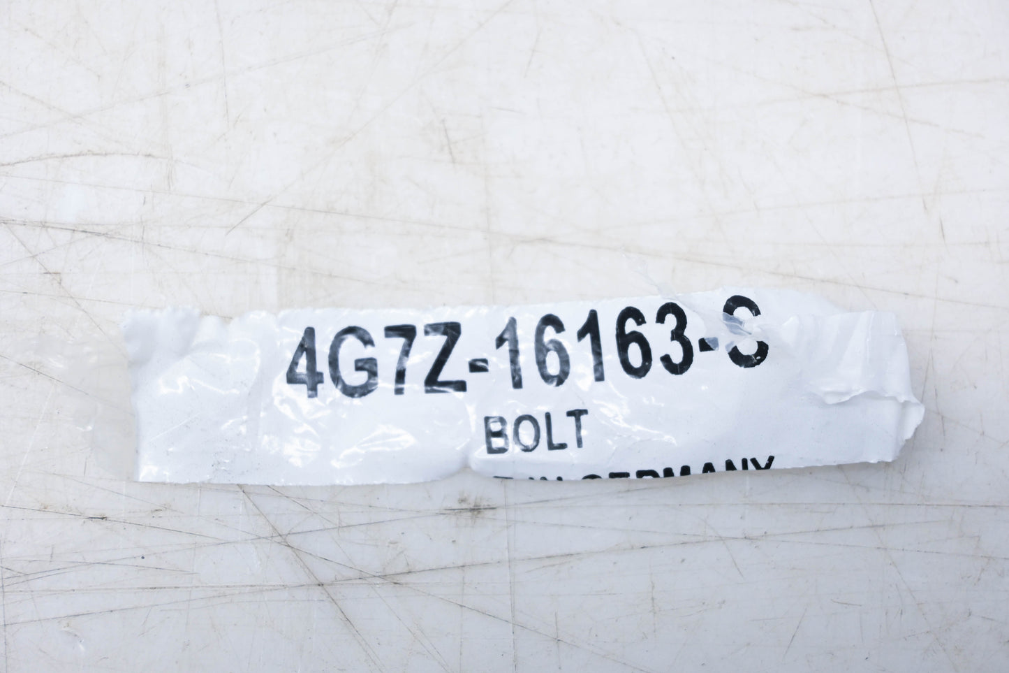 New OEM Ford 4G7Z-16163-S Bolt NOS