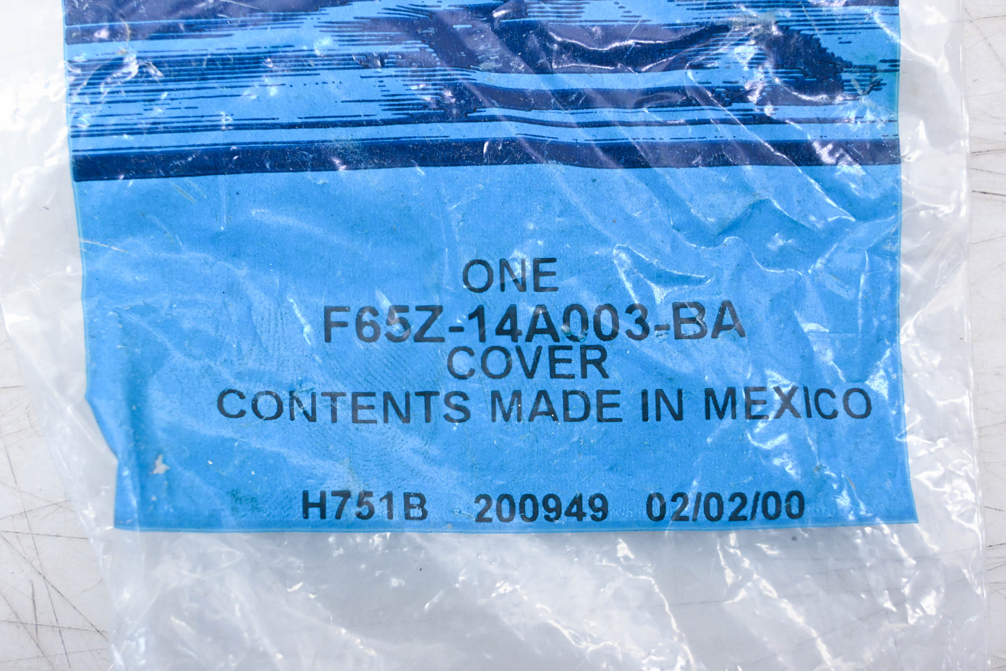 New OEM Ford F65Z-14A003-BA Fuse Panel Cover Assembly NOS