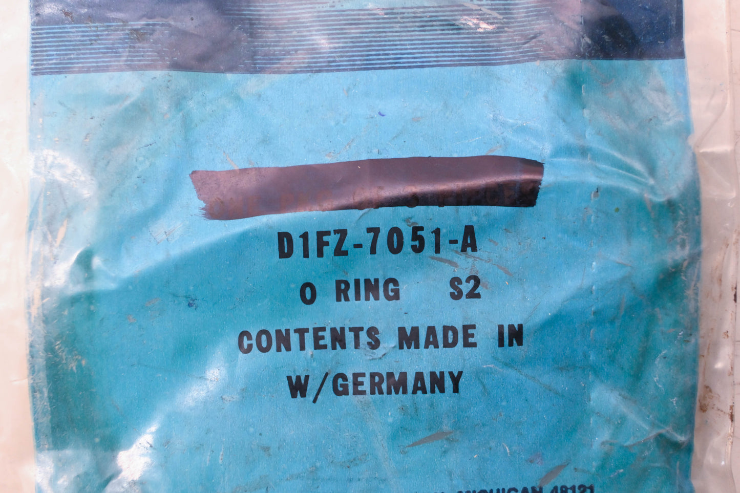 New OEM Ford D1FZ-7051-A O-Rings Qty 2 NOS
