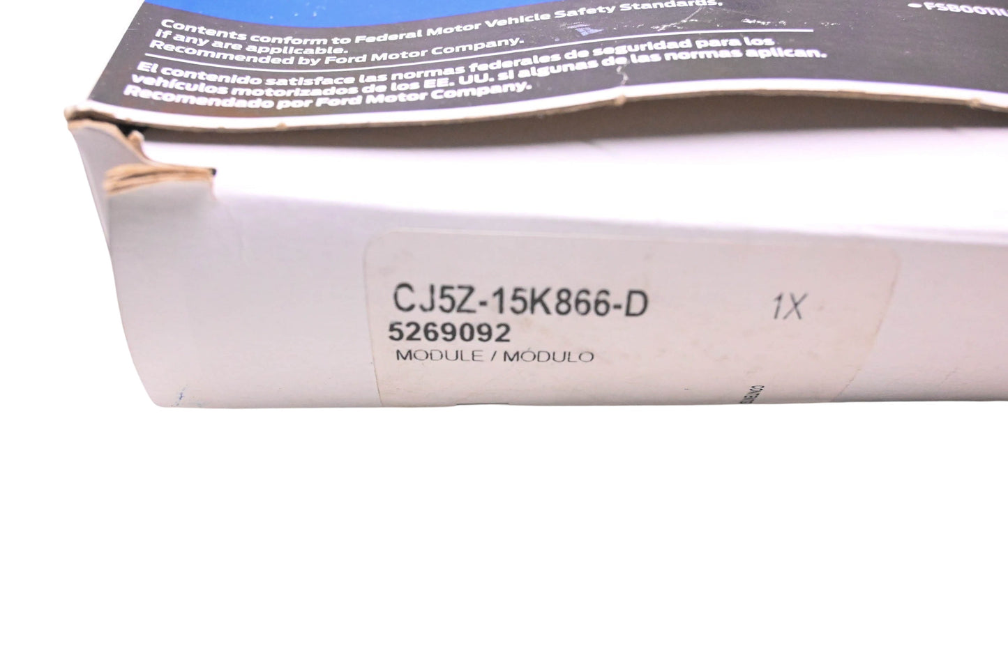 New OEM Ford CJ5Z-15K866-D, 5269092 Rear Parking Aid Module Assembly NOS