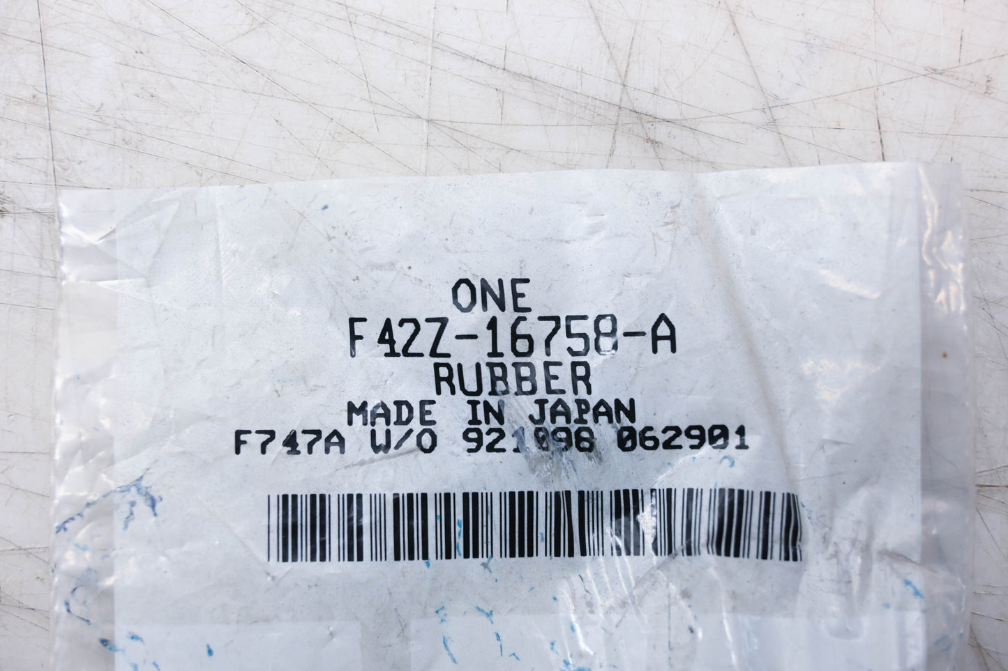 New OEM Ford F42Z-16758-A Rubber Hood Rest Bumper NOS