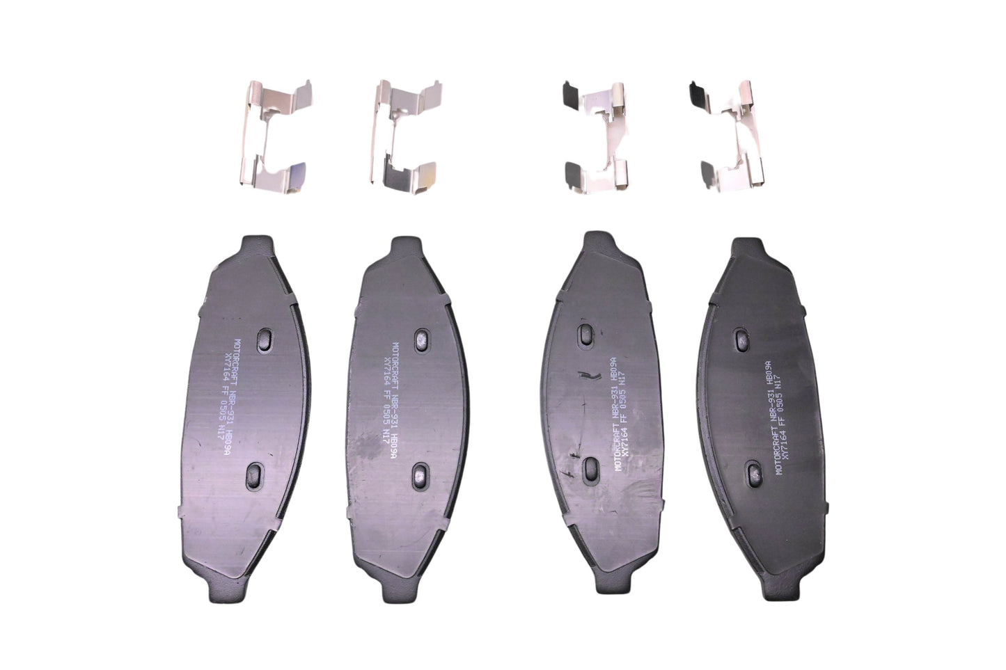 New OEM Motorcraft NBR-931, G2MZ-2V001-Z, 5486895 Full Ceramic Front Brake Pad Kit NOS