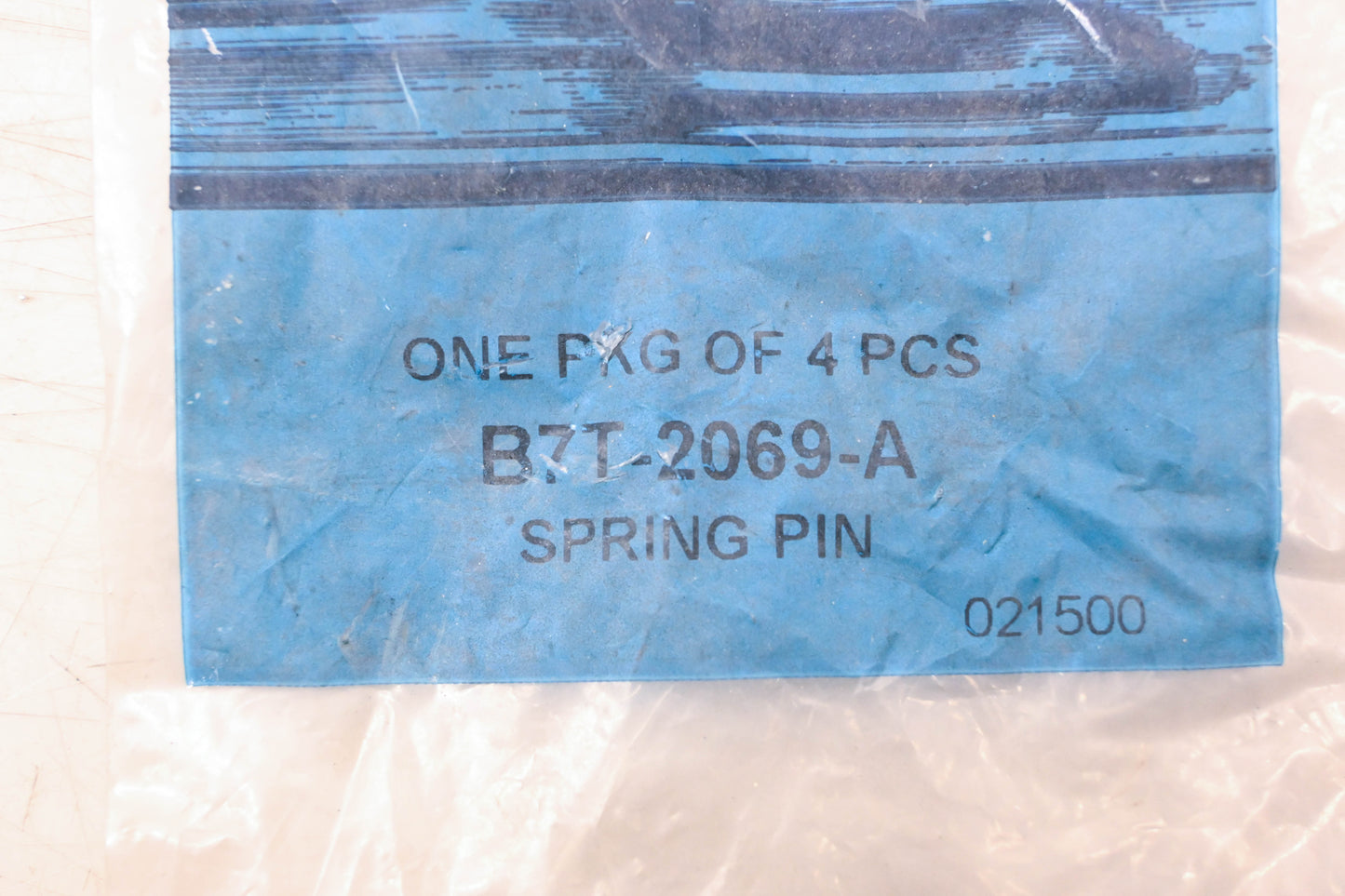New OEM Ford B7T-2069-A Brake Shoe Hold Down Spring Pins Qty 4 NOS