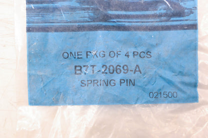 New OEM Ford B7T-2069-A Brake Shoe Hold Down Spring Pins Qty 4 NOS