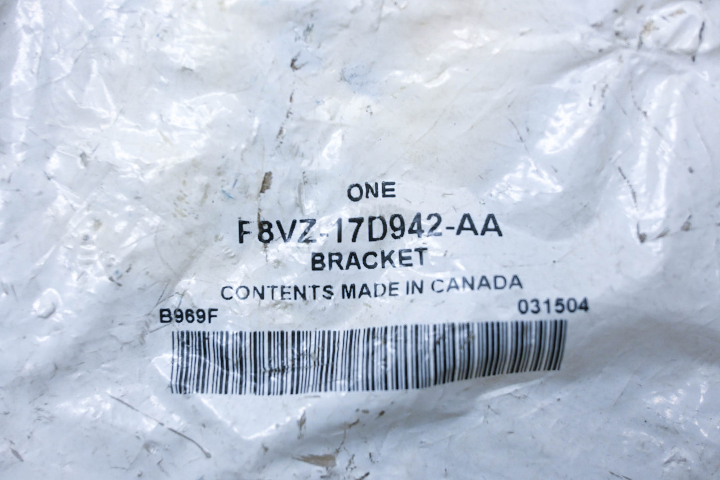 New OEM Ford F8VZ-17D942-AA Bumper Cover Reinforcement Bracket NOS