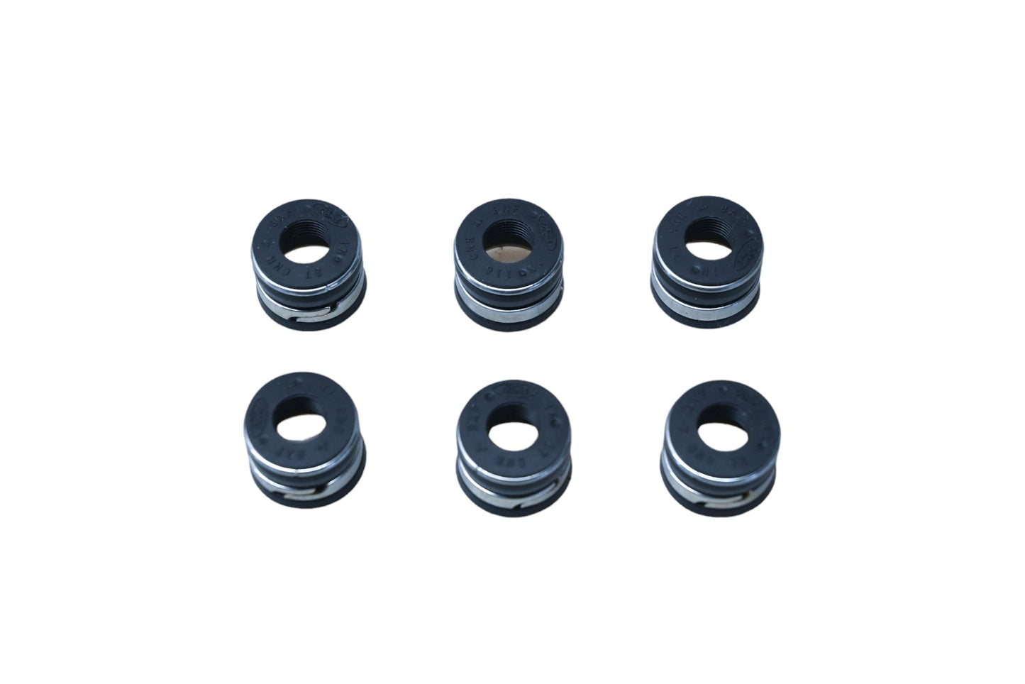 New OEM Ford E6DZ-6571-D Intake Valve Stem Seals Qty 6 NOS