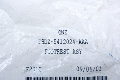 New OEM Ford F8DZ-5412024-AAA Left Side Foot Rest NOS