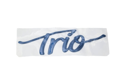 New OEM Ford F7KZ-16098-AAA Trio Emblem Nameplate NOS