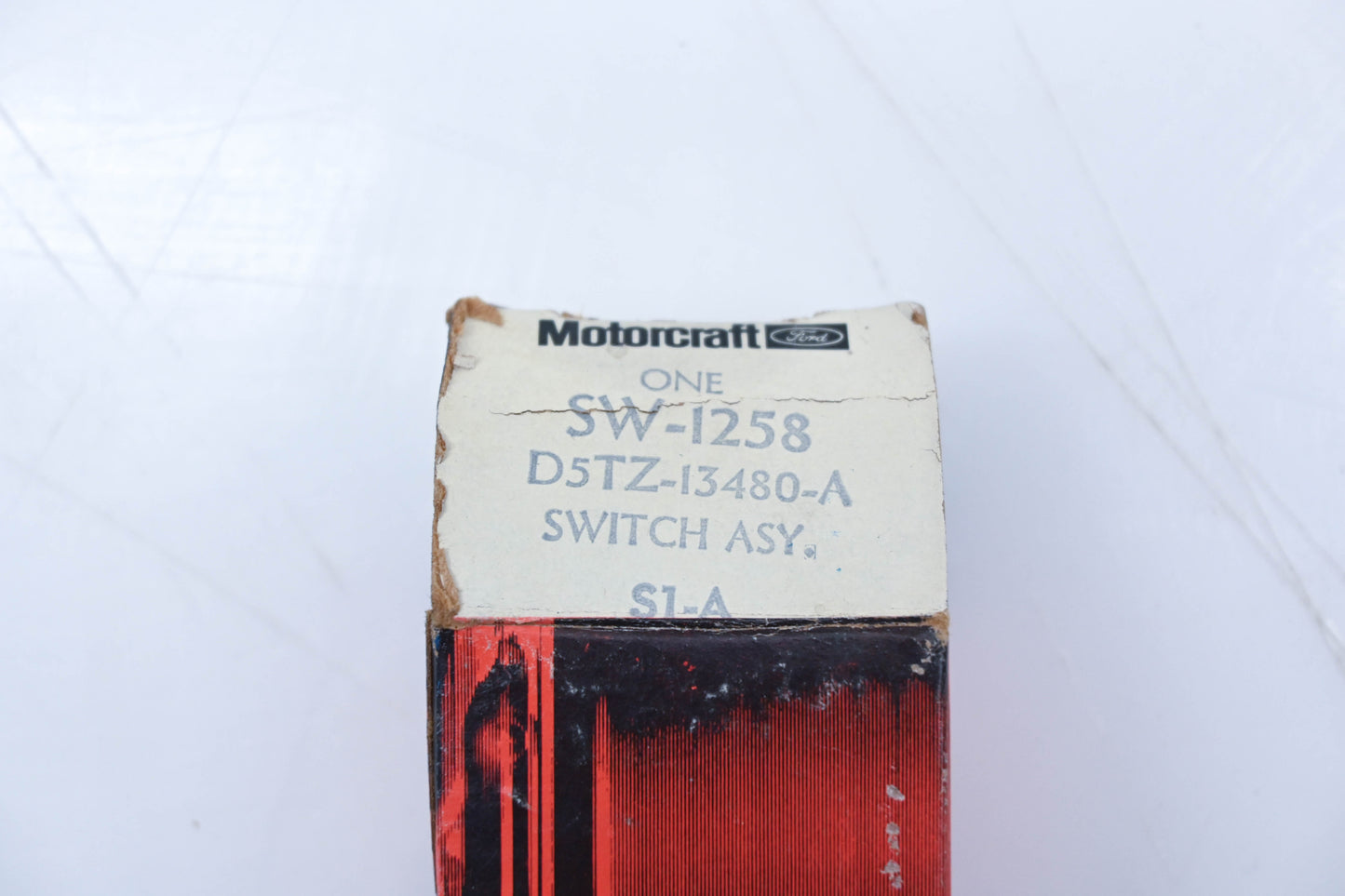 New OEM Motorcraft SW-1258, D5TZ-13480-A Brake Light Switch Assembly NOS