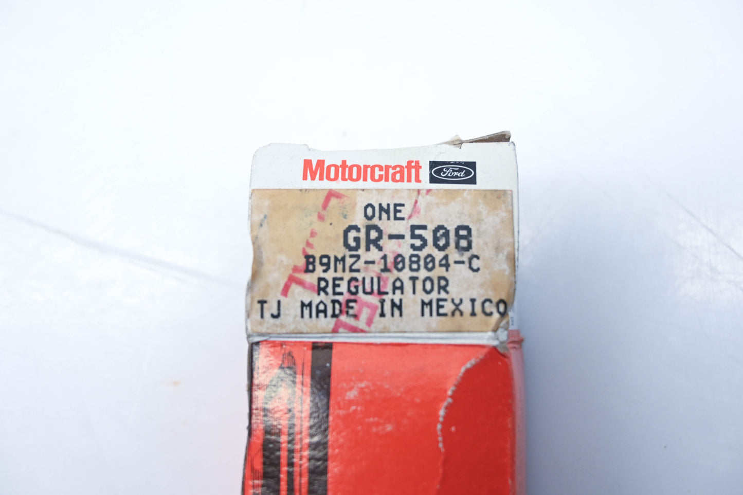 New OEM Motorcraft GR-508, B9MZ-10804-C Constant Voltage Regulator Assembly NOS