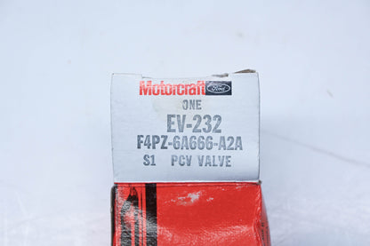 New OEM Motorcraft EV-232, F4PZ-6A666-A2A PCV Valve Assembly NOS