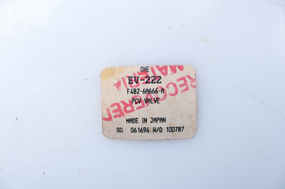 New OEM Motorcraft EV-222, F4BZ-6A666-A PCV Valve Assembly NOS