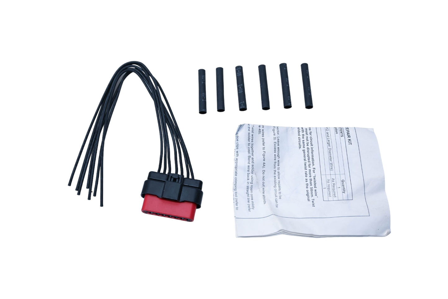 New OEM Motorcraft WPT-175, 1U2Z-14S411-ALA Windshield Wiper Motor Connector Kit NOS