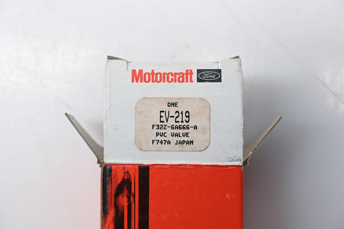 New OEM Motorcraft EV-219, F32Z-6A666-A PCV Valve Kit NOS