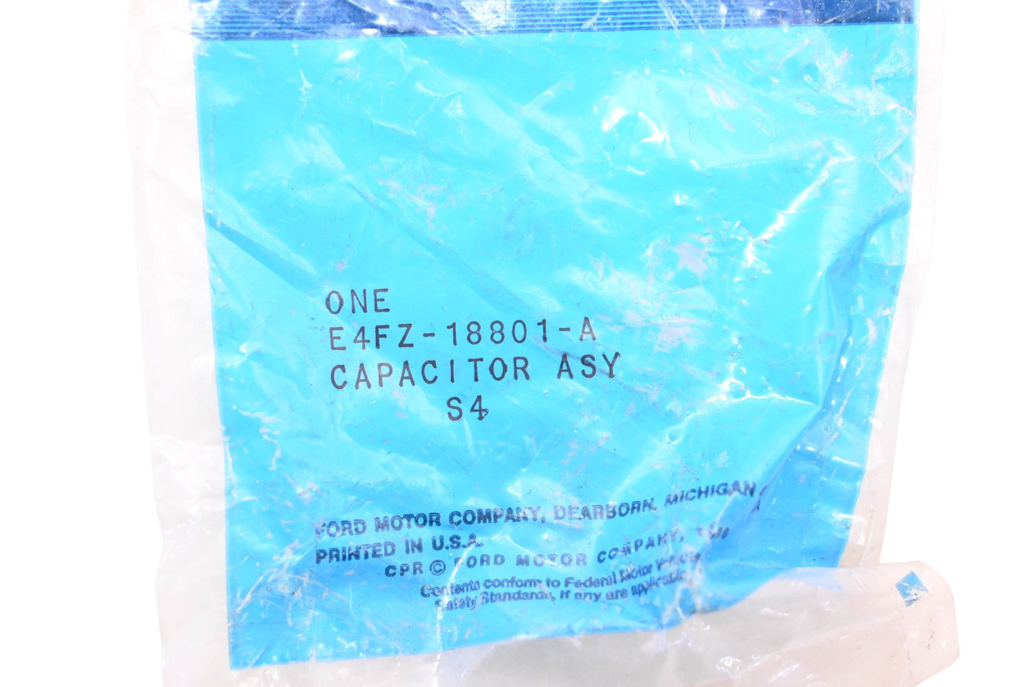 New OEM Ford E4FZ-18801-A Capacitor Assembly NOS