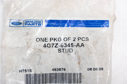 Ford 4G7Z-6345-AA Crankshaft Main Bearing Shaft Studs Qty 2 NOS