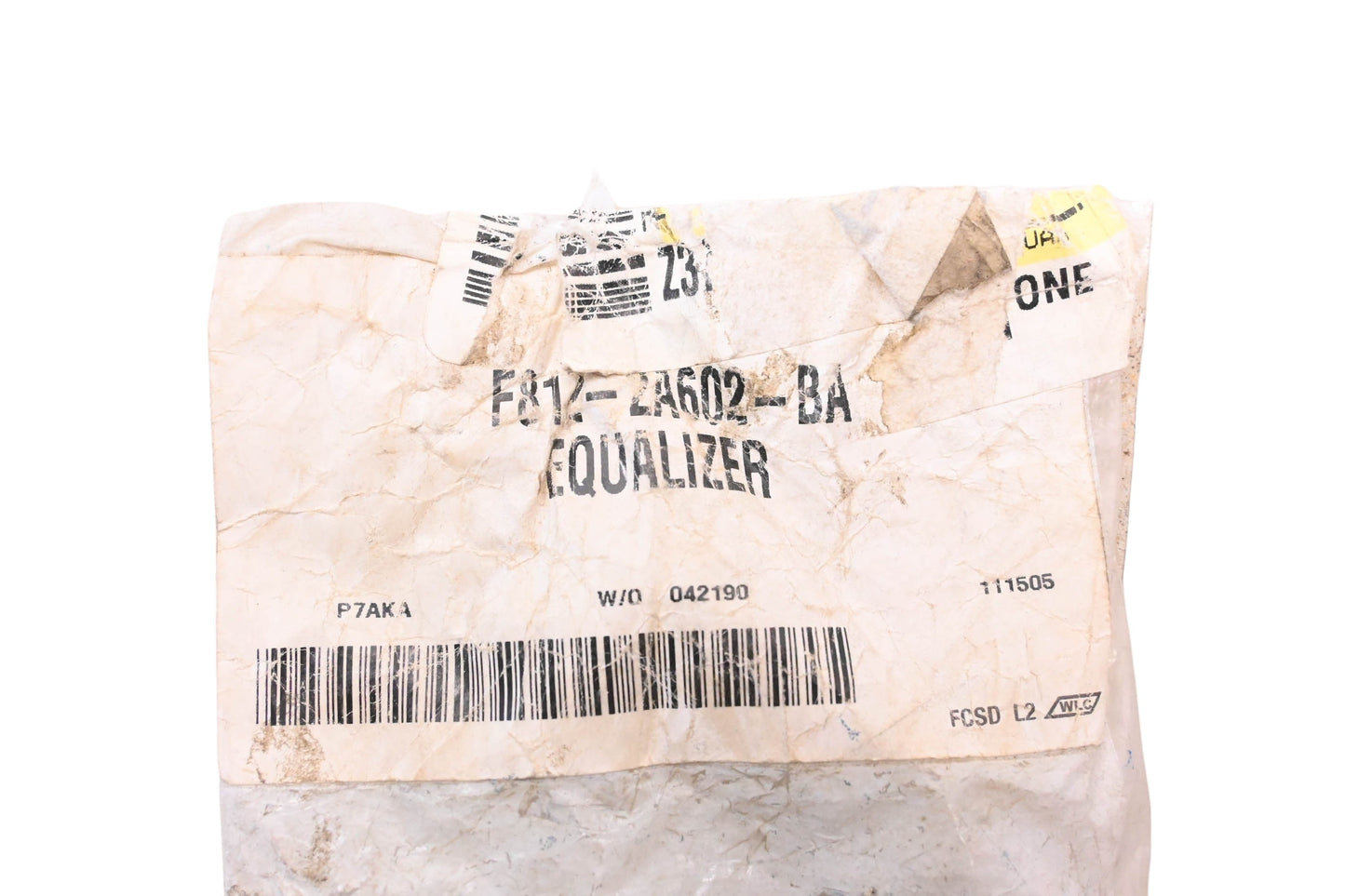 New OEM Ford F81Z-2A602-BA Equalizer Assembly NOS