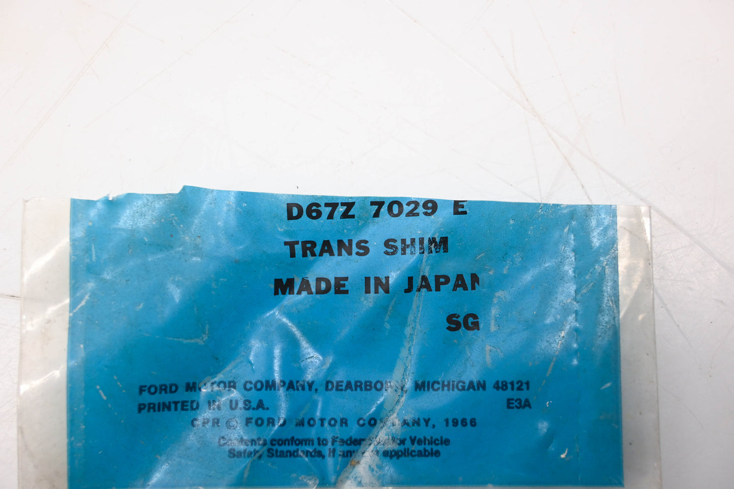 Ford D67Z-7029-E Transmission Shim NOS