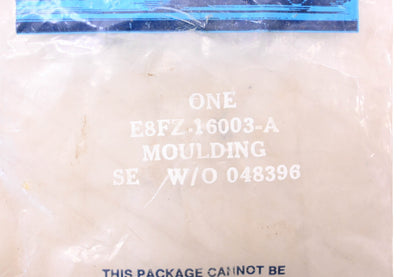 New OEM Ford E8FZ-16003-A Right Side Rear Fender Trim Moulding NOS