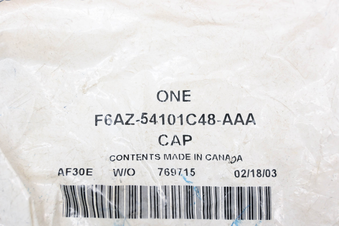 Ford F6AZ-54101C48-AAA Rocker Panel Moulding End Cap Kit NOS