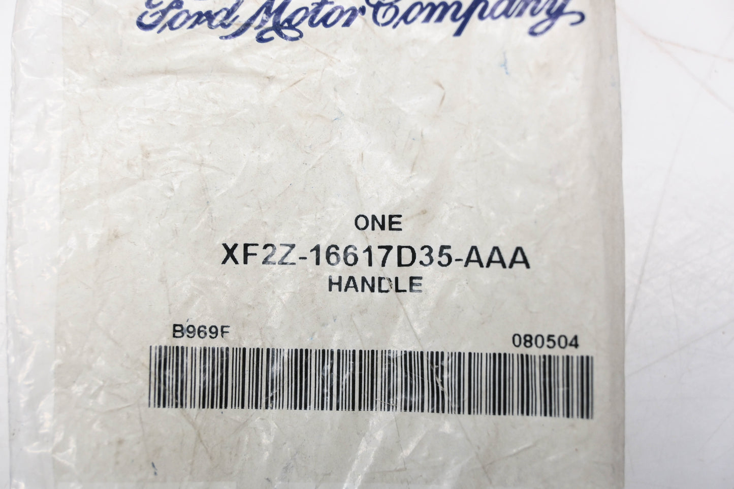 Ford XF2Z-16617D35-AAA Left Side Rear Seat Back Latch Handle NOS